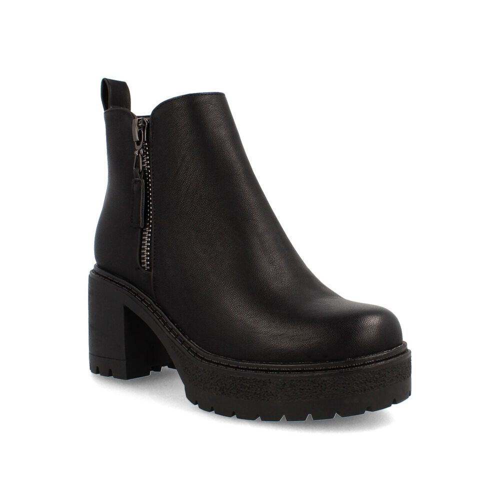 Bot&iacute;n Mujer Bata Love Negro image number 1.0