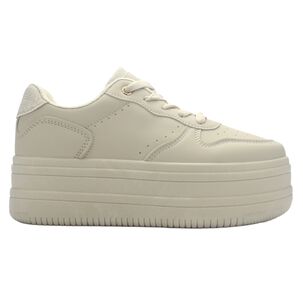 Zapatilla Mujer Chalada Matrix-1 Beige Urbano