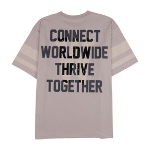 Polera Estampada Oversize Manga Corta Cuello Redondo Hombre Skuad