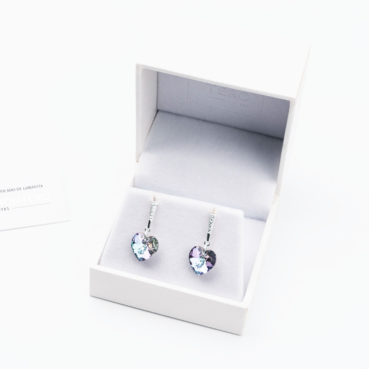 Aros Romance Cristal Genuino Vitral Light image number 2.0