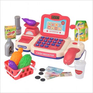 Caja Registradora De Juguete Con Sonido Y Accesorios