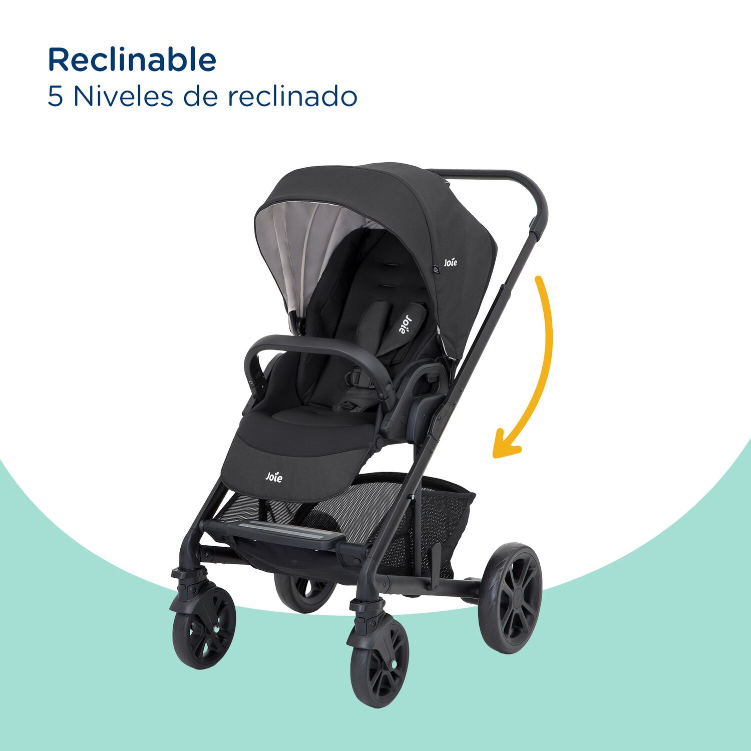 Coche Travel System Chrom Trio Ember Joie image number 3.0