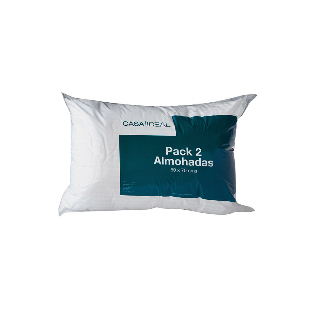 Combo Cama Europea Mediterraneo Plus 2 Plazas Base Dividida+ Plumon Silvest + Pack 2 Almohadas image number 3.0