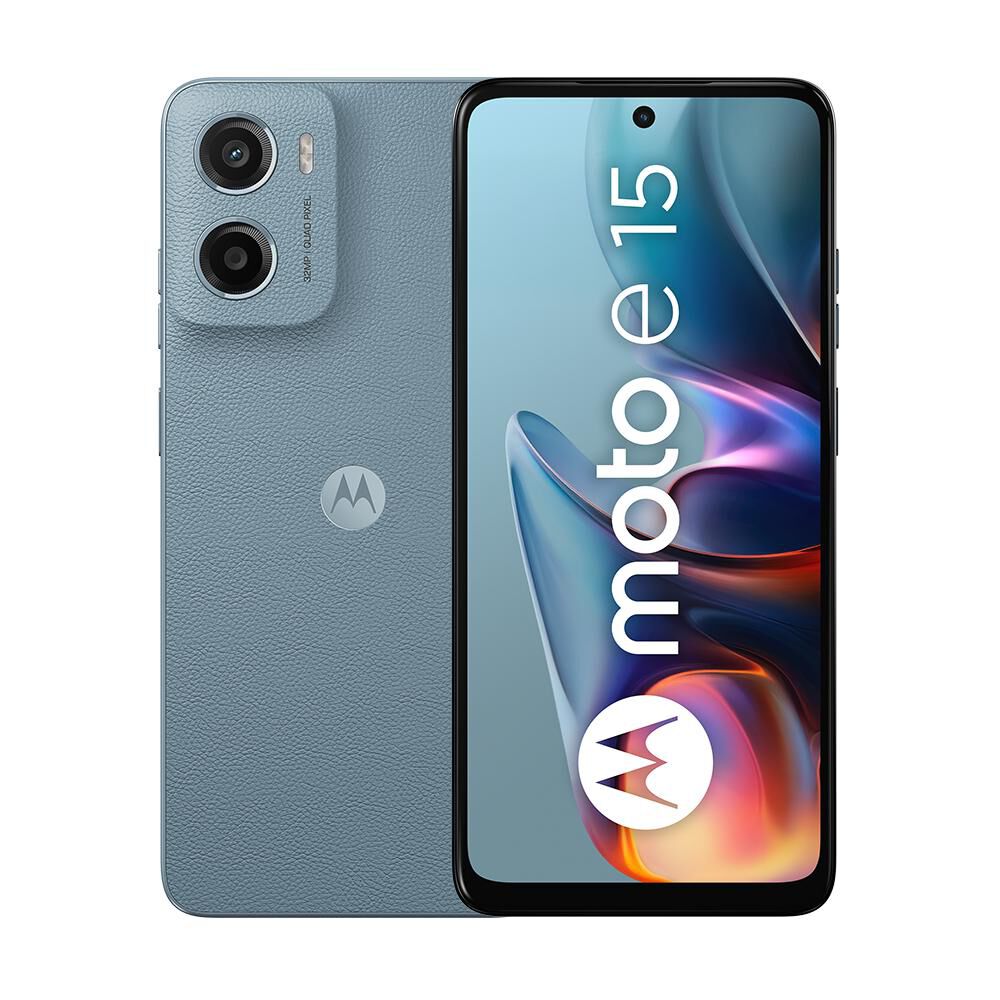 Smartphone Motorola Moto E15 / 64 GB / Azul / Liberado image number 2.0