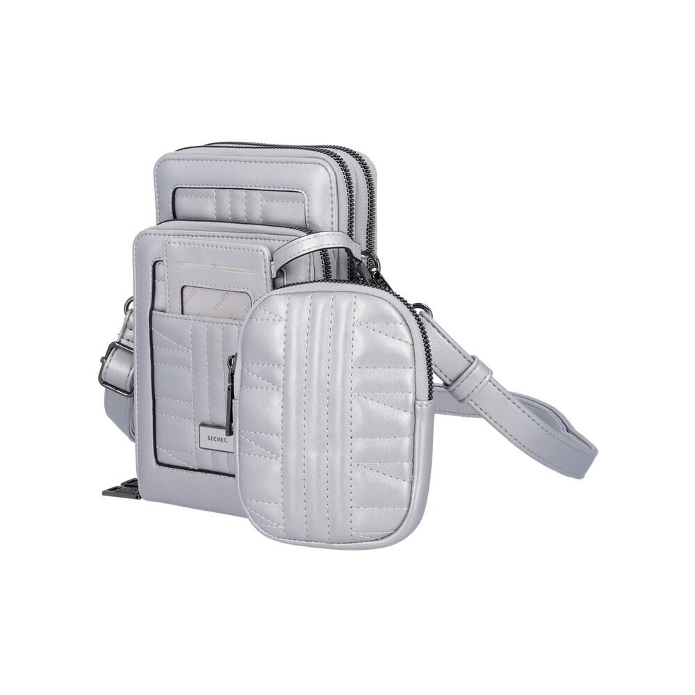 Portacelular Secret Nuuk St6 Xl Plateado image number 1.0