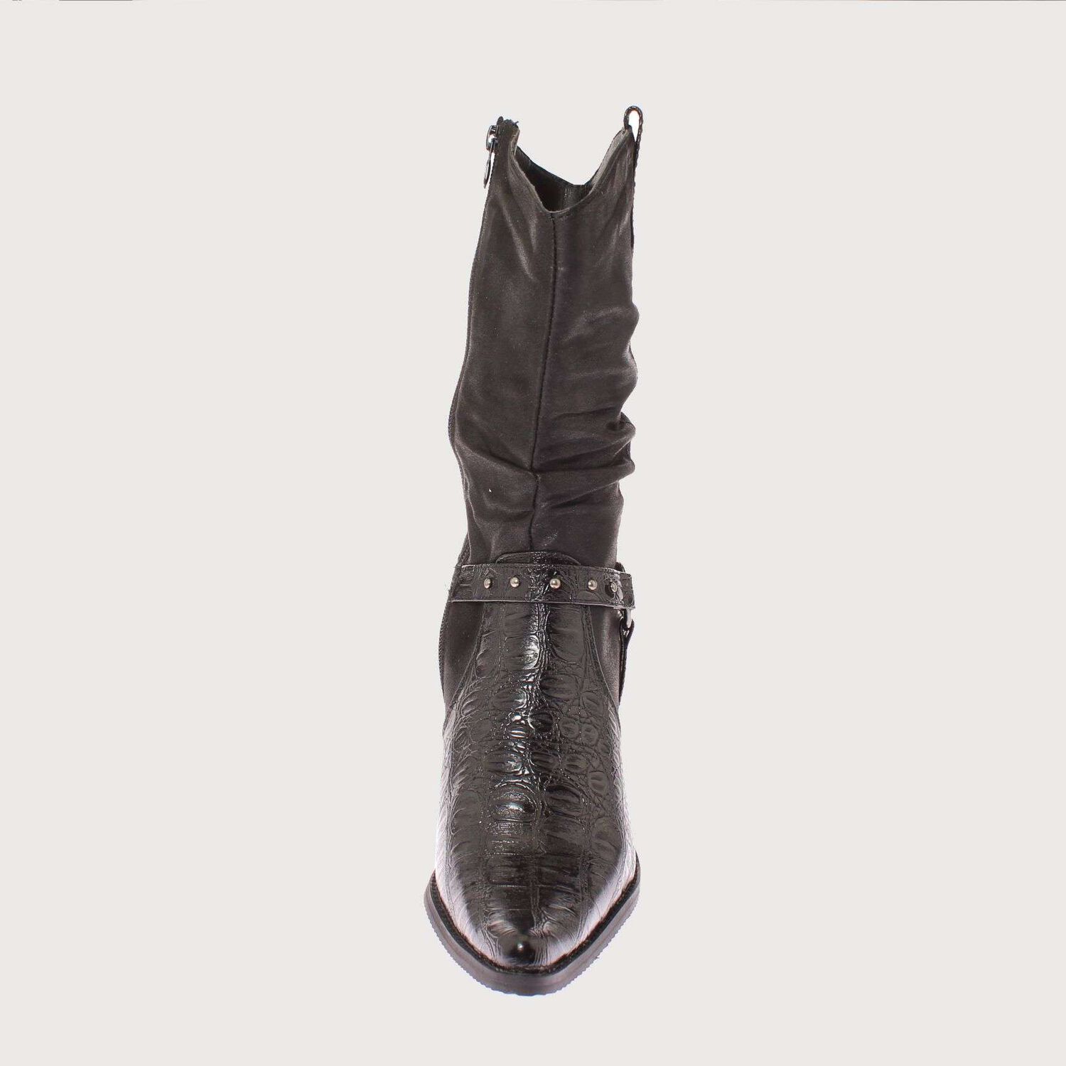 Bota Vaquera Negro Via Franca Art. 52110black image number 2.0
