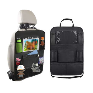 Protector Respaldo Asiento Auto Silla Bebe Soporte Tablet