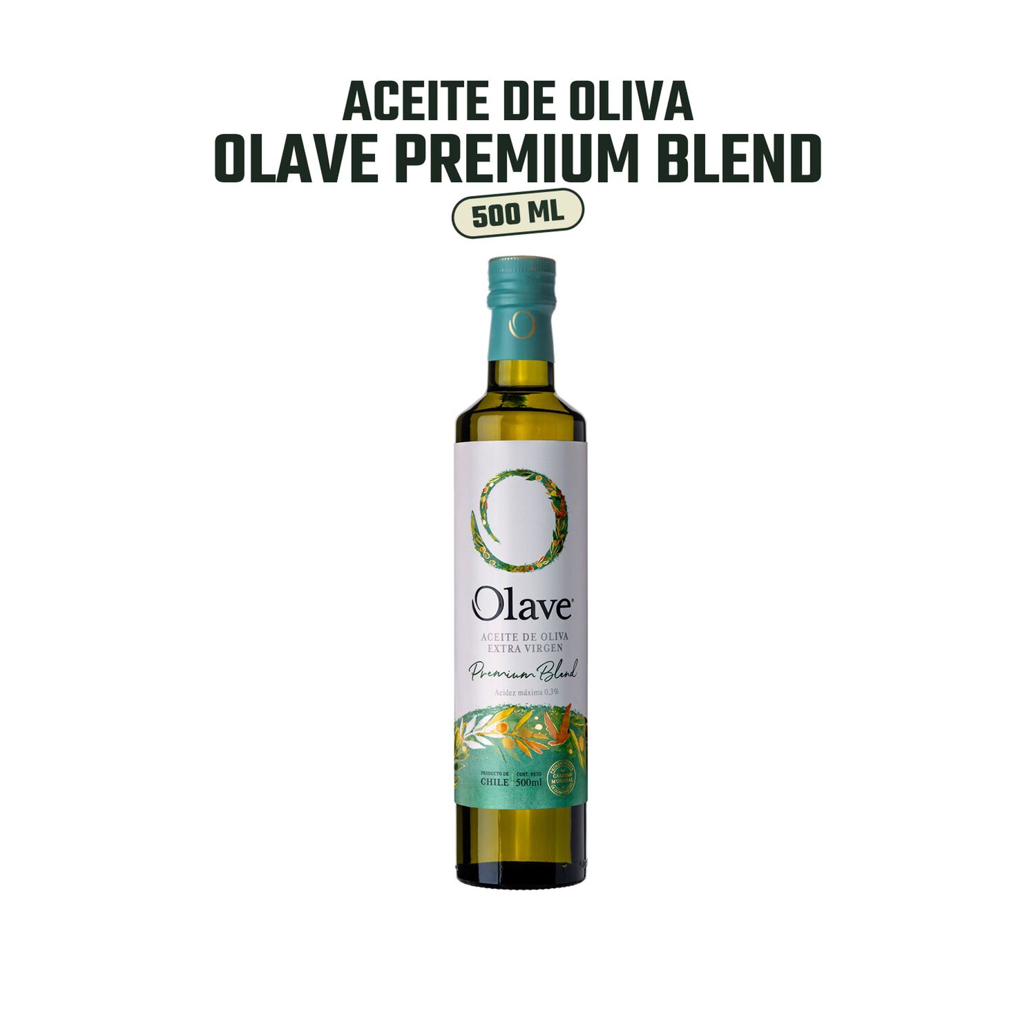 Aceite Oliva Extra Virgen Olave Premium 4 X 500 Ml image number 2.0
