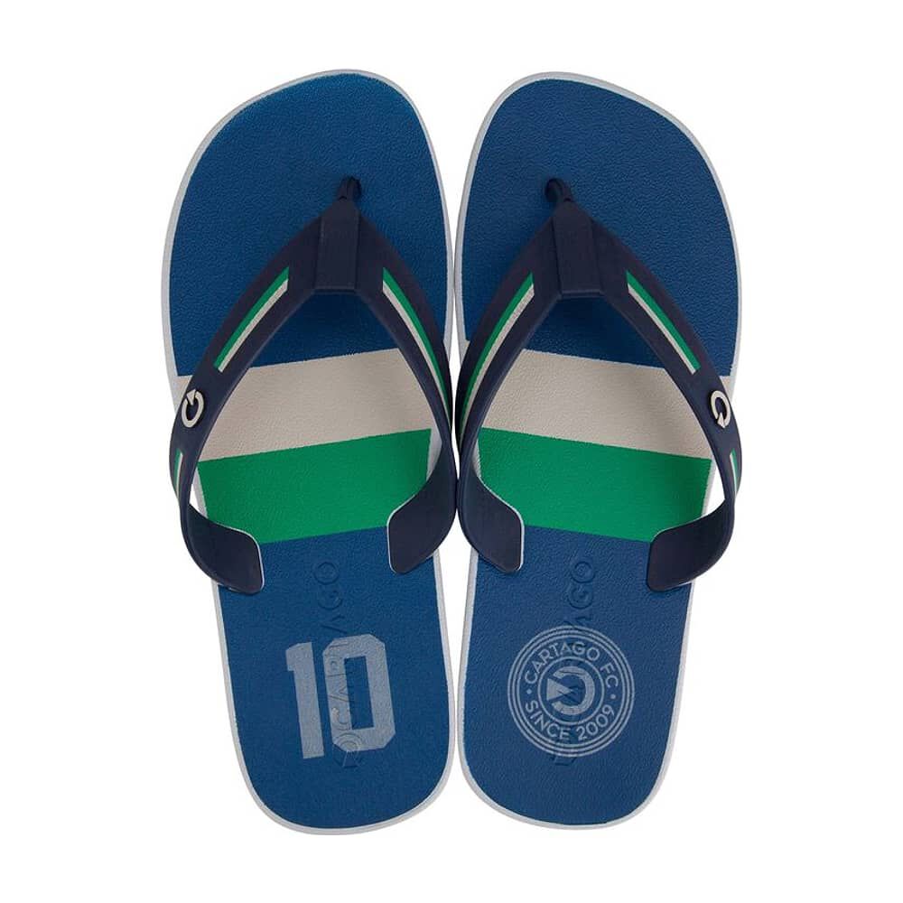 Sandalia Hombre Verde/blanco Detroit 428 Cartago image number 0.0