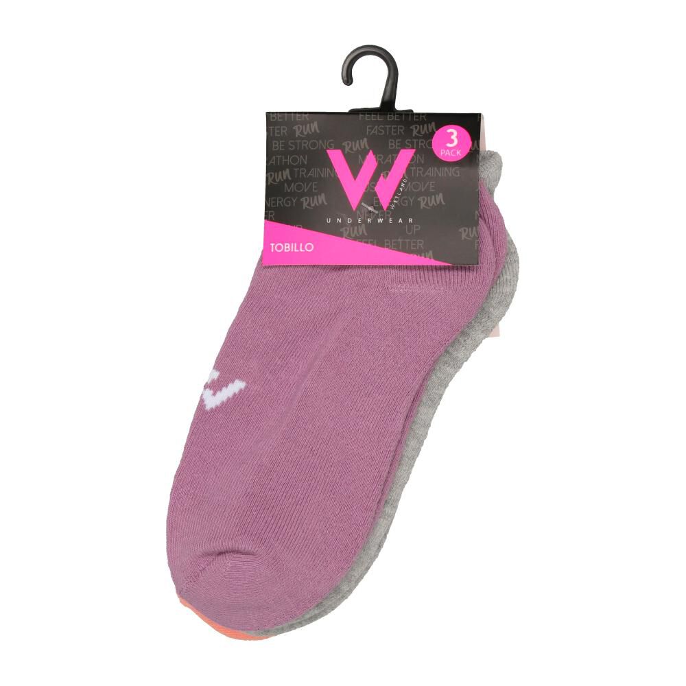 Calcetines Mujer Wetland / 3 Pares image number 1.0