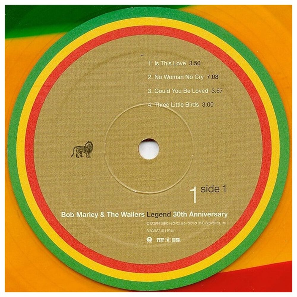 Bob Marley - Legend (30th Anniversary) (tricolour Vinyl) (2lp) | Vinilo image number 7.0