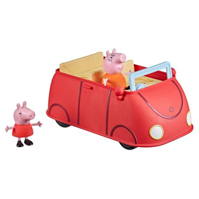 Figura De Acción Peppa Pig Auto Rojo Familiar