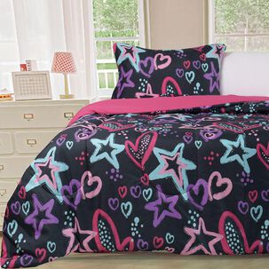 Plumón Casaideal Kids Stars 15p / 1.5 Plazas
