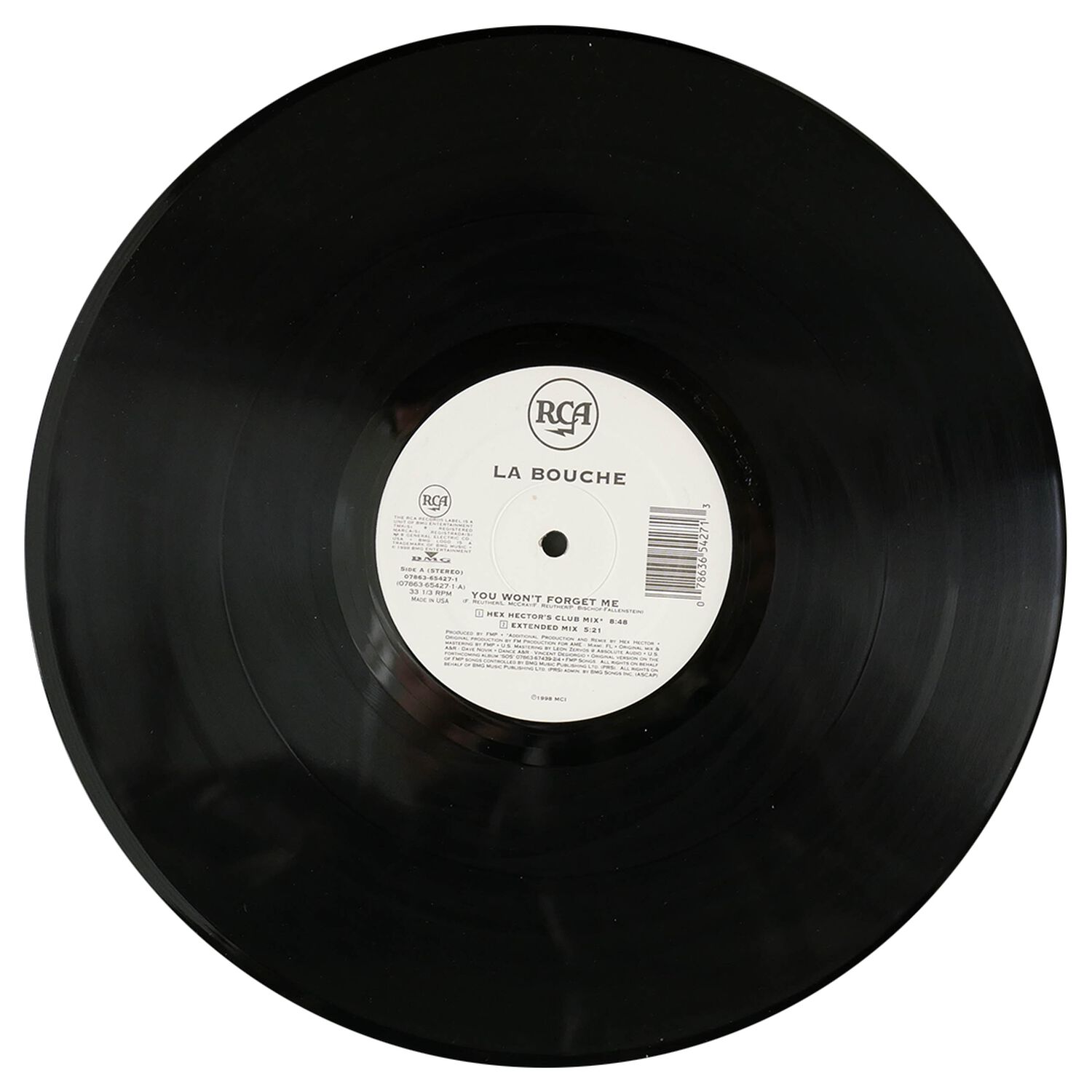 La Bouche - You Won't Forget Me | 12" Maxi Single Usado image number 1.0