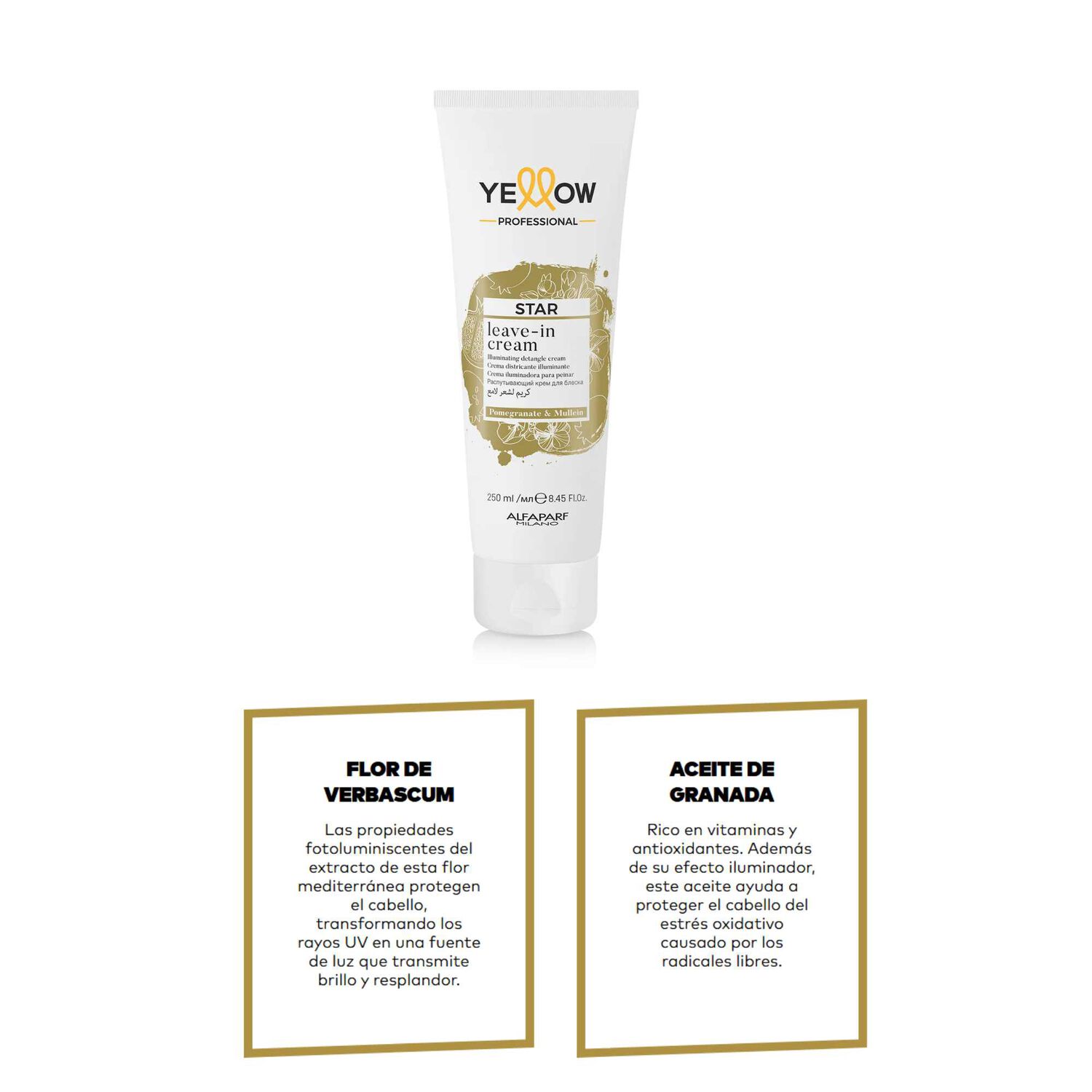 Crema Desenredante Iluminadora Para Todo Tipo De Cabello Star Yellow image number 1.0
