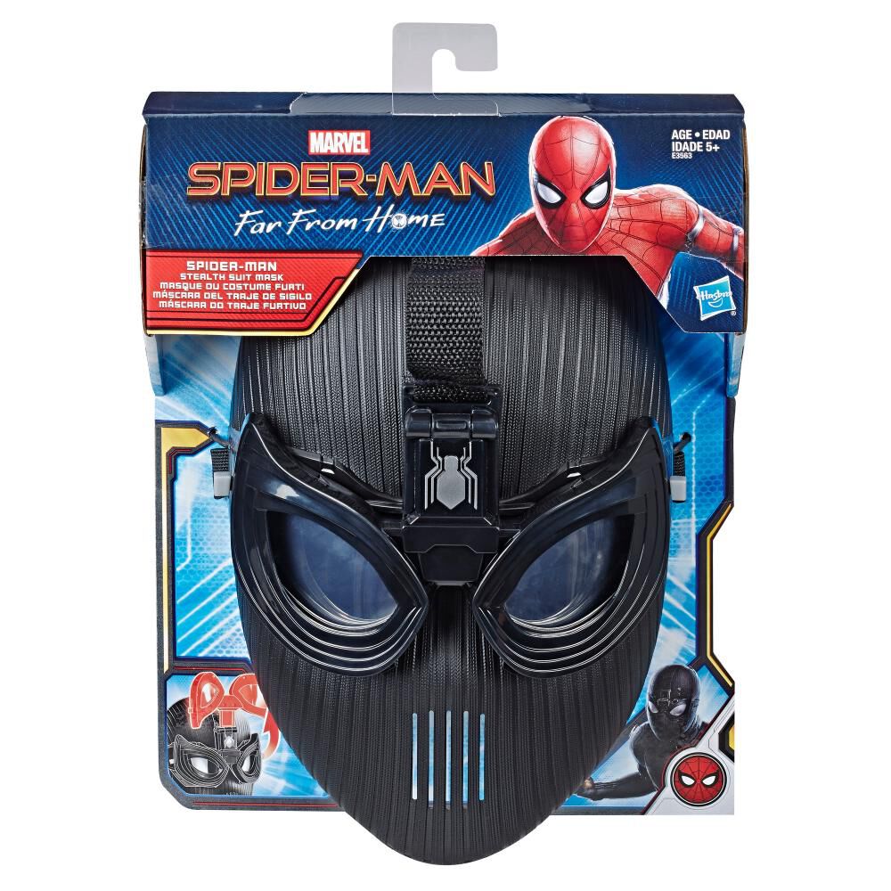 Figuras De Accion Spiderman Spd Ffh Stealth Suit Flip Up Mask image number 0.0