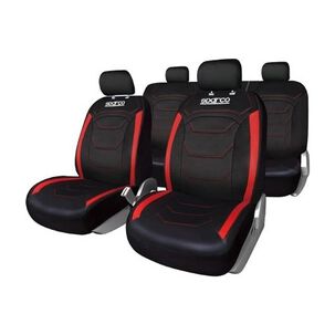 Fundas Cubreasiento Sparco Universal Negro Poliester 406- Sp