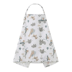 Manta Lactancia Bebe Pa&ntilde;uelo Toalla Con Mosquitera Multiuso