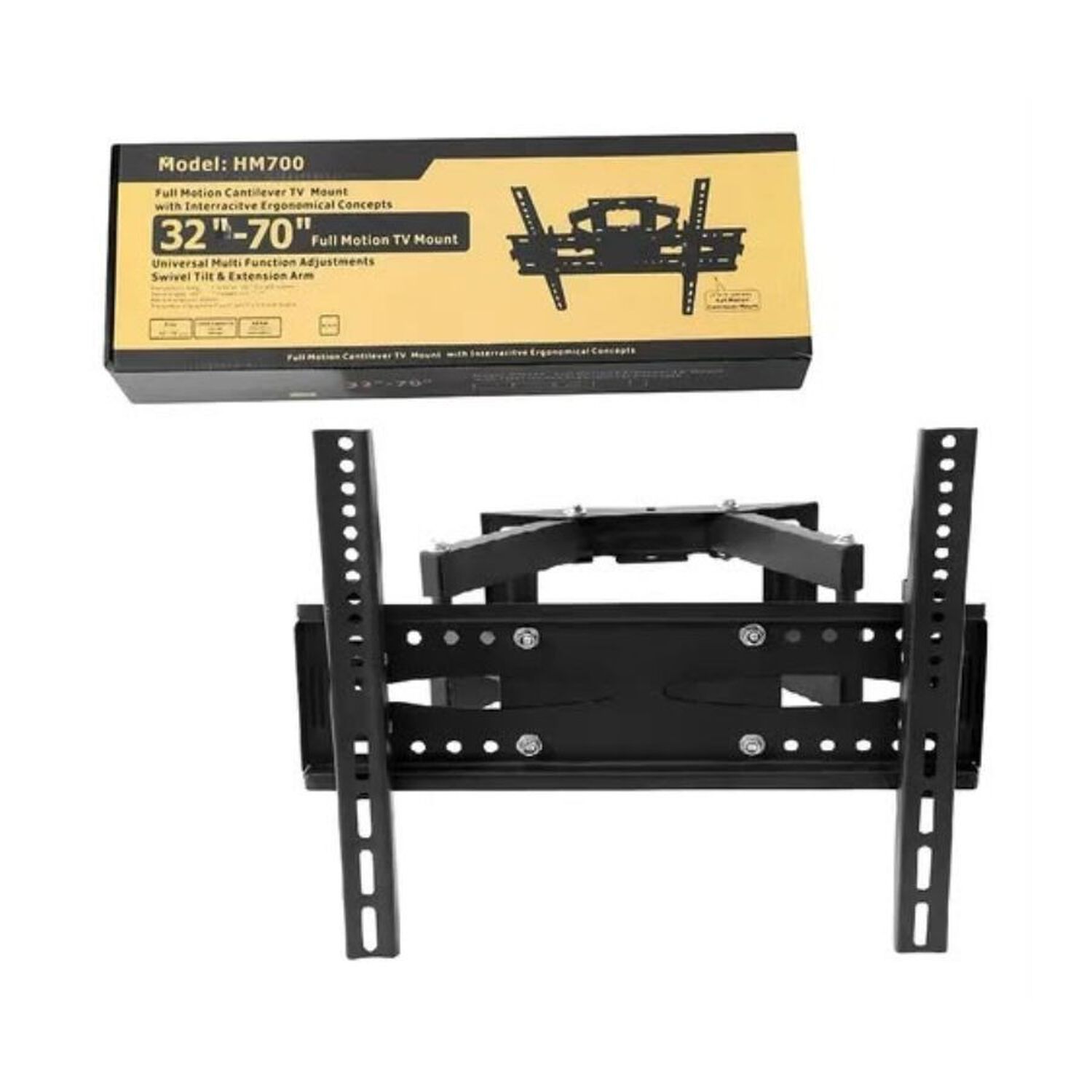 Soporte Tv Full Motion 32-70" Articulado Brazo Extensible Hm700 image number 3.0
