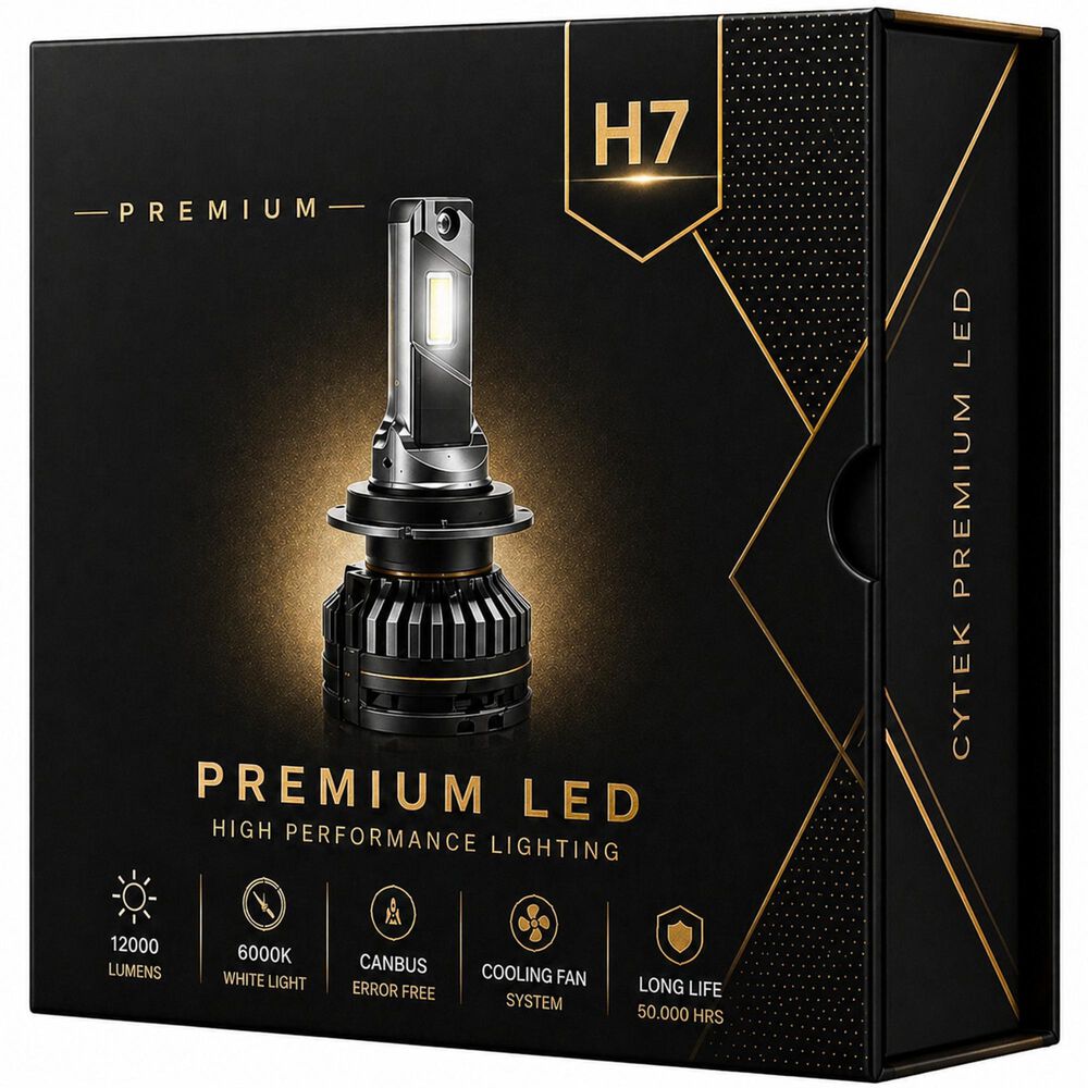 Kit De Luces Turbo Led H7 Canbus 65w Premium Ligth 12000lm image number 6.0