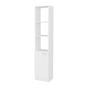 Estante Organizador Ba&ntilde;o 1 Puerta Fm-011b - Blanco
