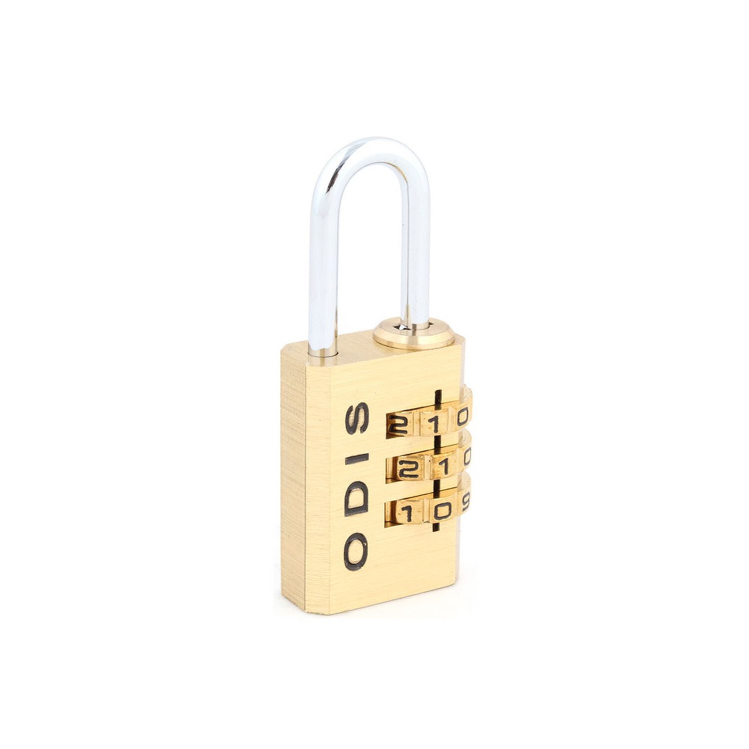 Candado Con Clave Odis 21mm 3 Diales Maleta Casillero image number 1.0