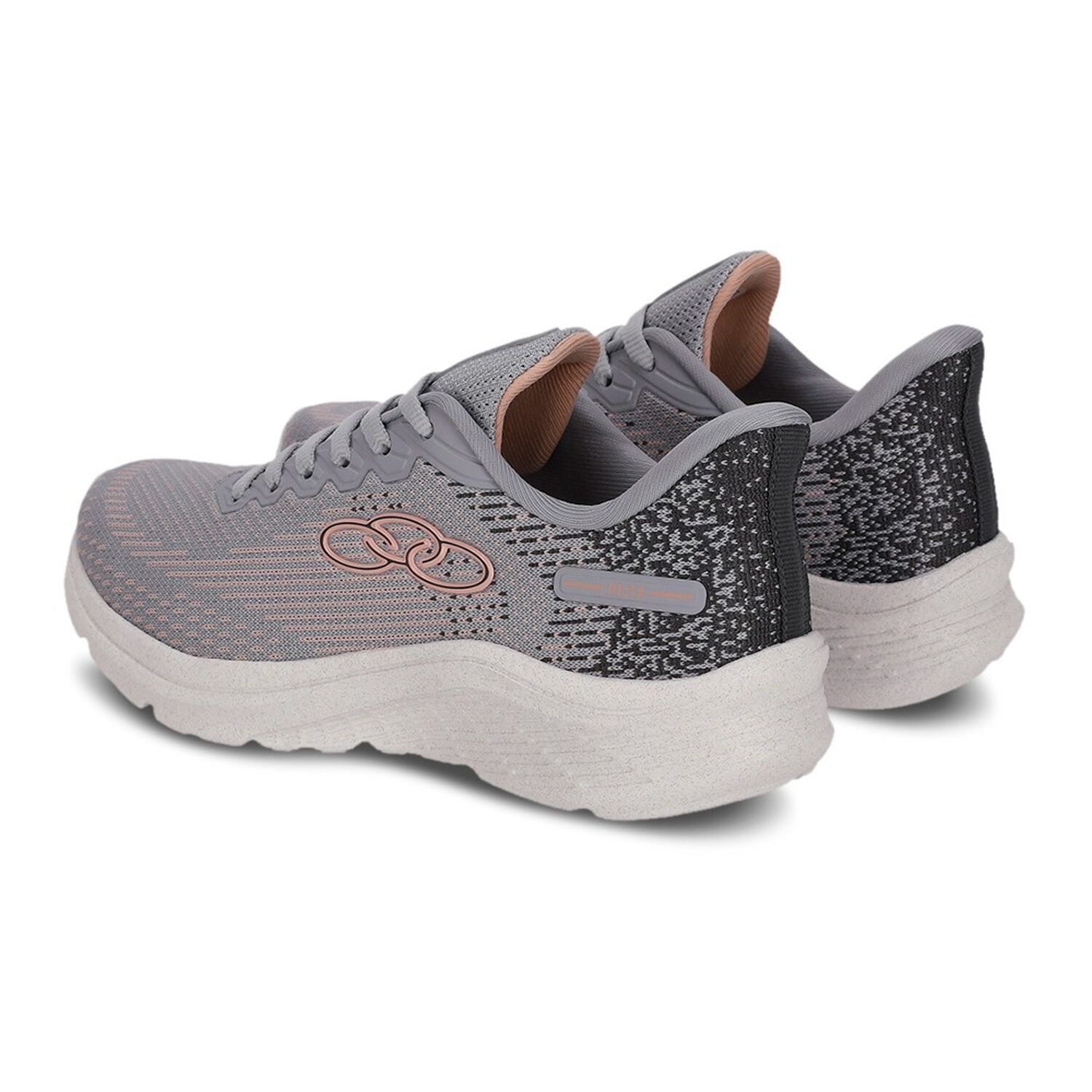Zapatilla Mujer Delta Gris image number 3.0