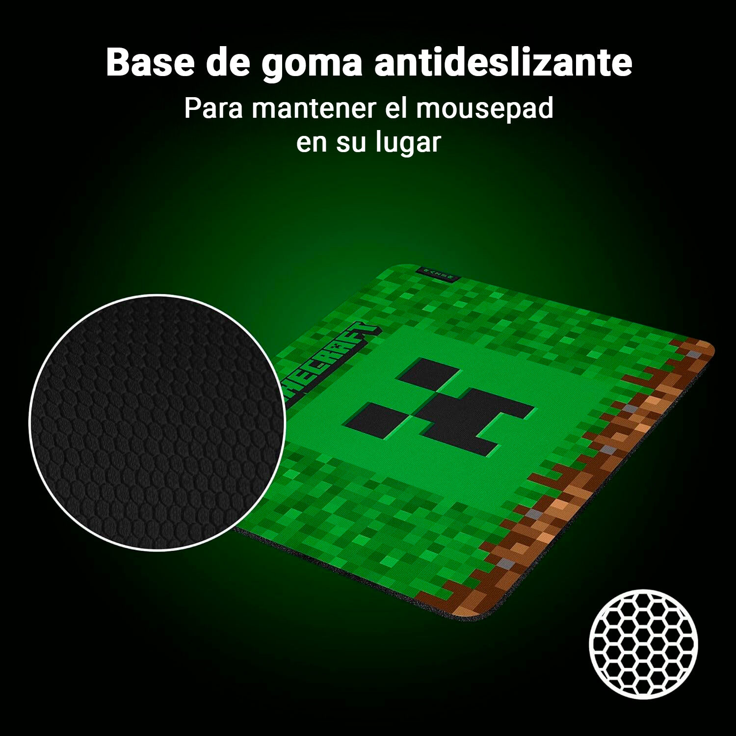 Mousepad Gamer Razer Gigantus V2 Medium Minecraft Edition image number 4.0