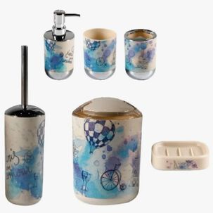 Set Ba&ntilde;o Dise&ntilde;o 6 Piezas