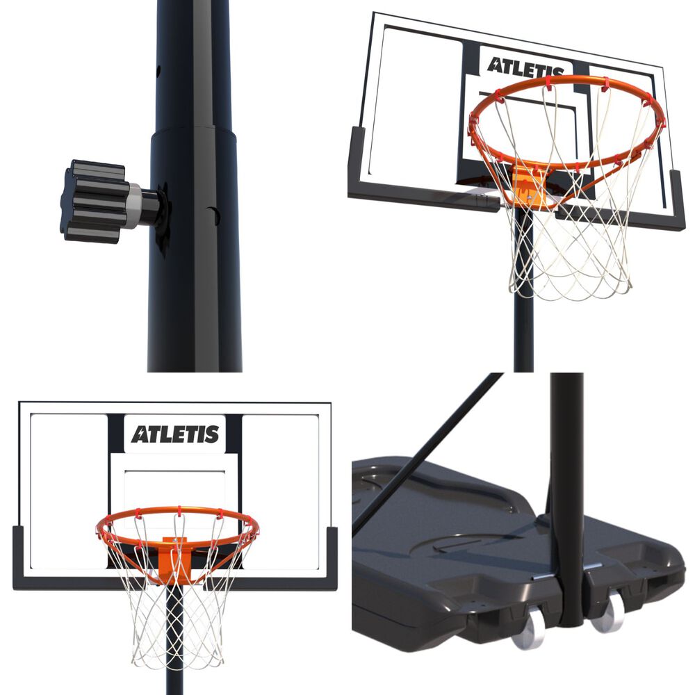 Aro De B&aacute;squetbol Ajustable 1.00 M A 3.05 M Arena image number 3.0