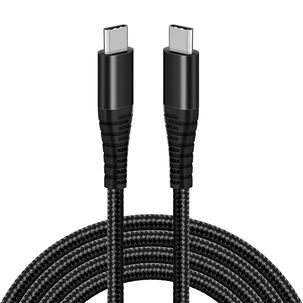 Cable De Datos Usb-c A Usb-c 2.5 Mt Premium Pd 60w