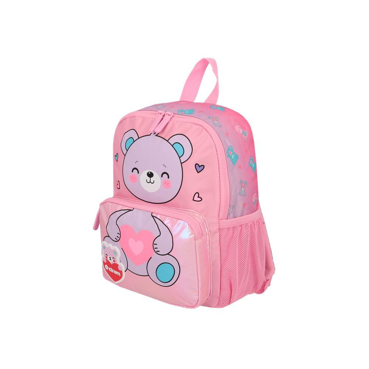 Mochila Xtrem Play-time 6xt Oso Rosado image number 1.0