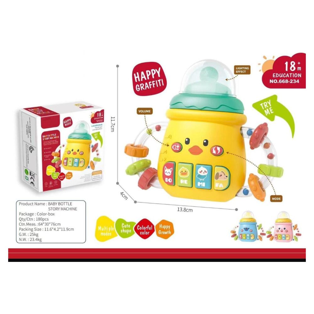 Mamadera Didactica Musical Mordedor Infantil image number 2.0