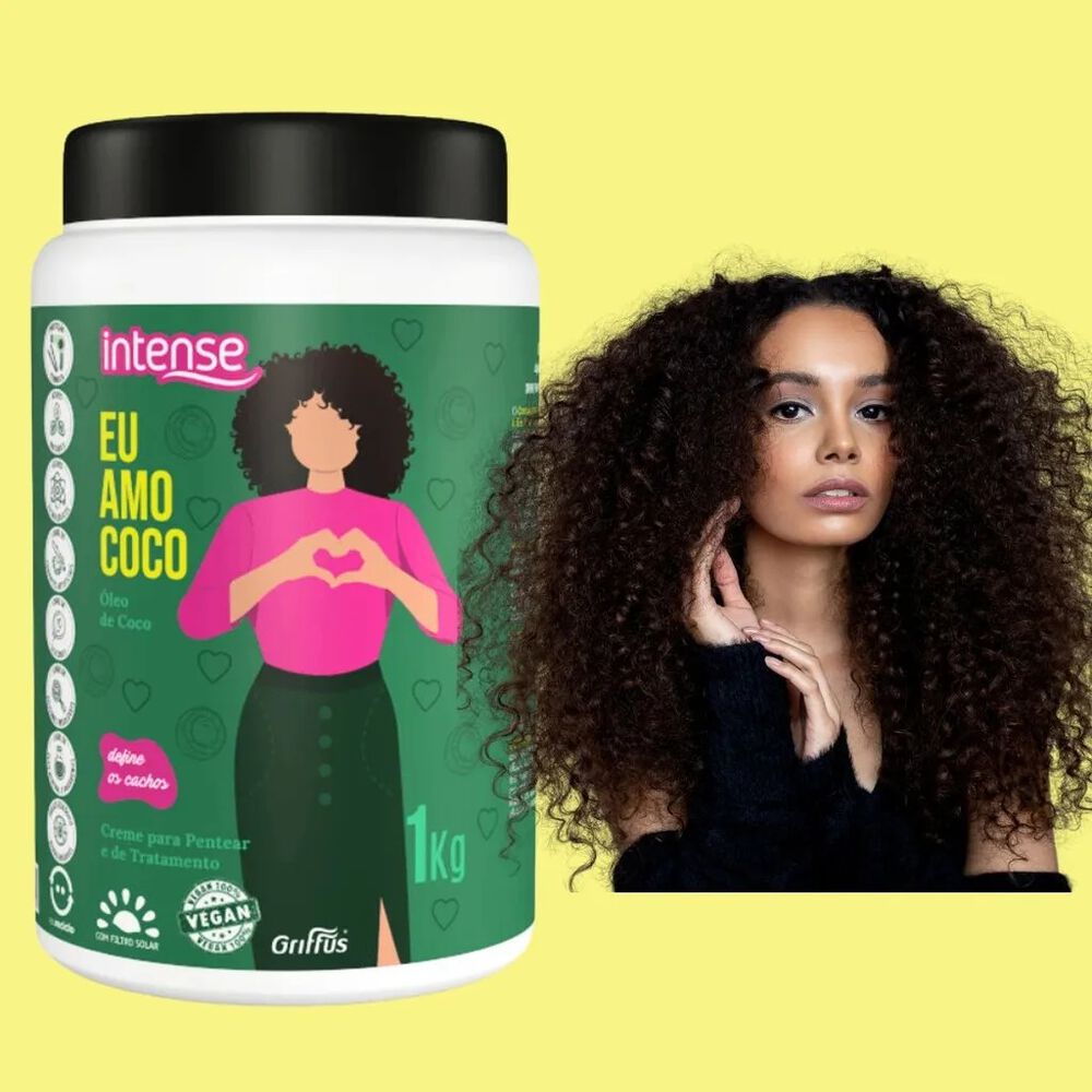 Mascara I Love Coconut 1000gr Griffus image number 3.0