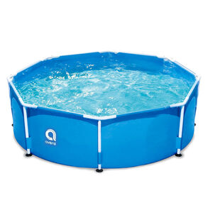 Piscina Estructural 4383 Litros 76x300 Cm Celeste