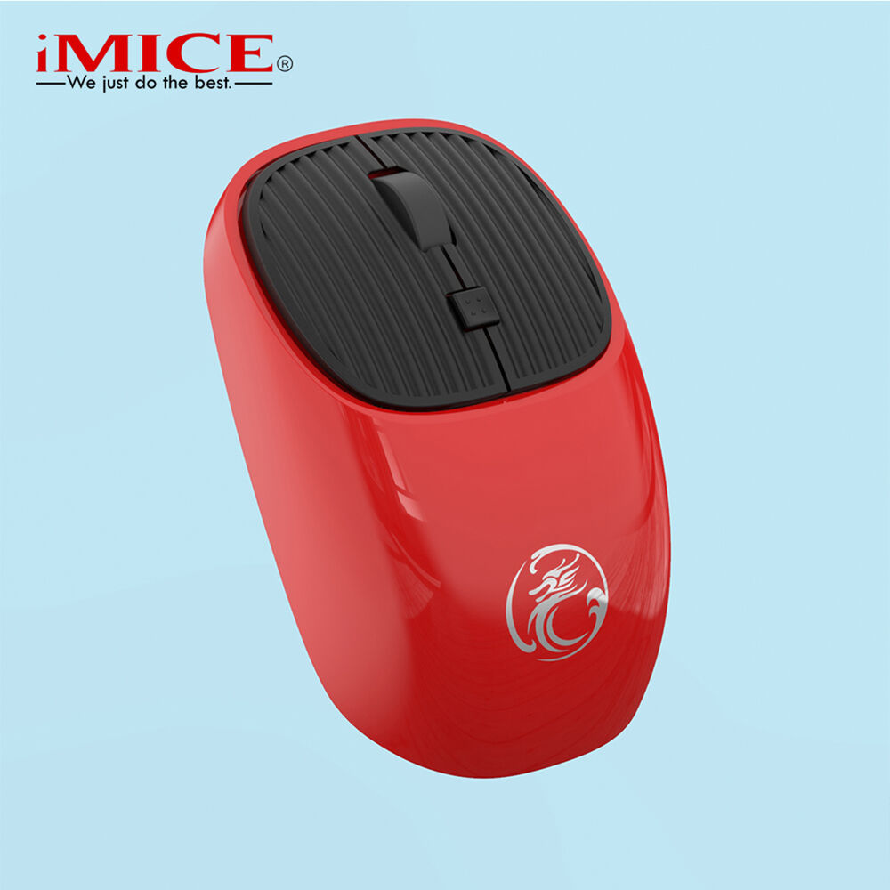 Mouse Óptico Imice G4 Wireless Inalámbrico 1600 Dpi Rojo image number 1.0
