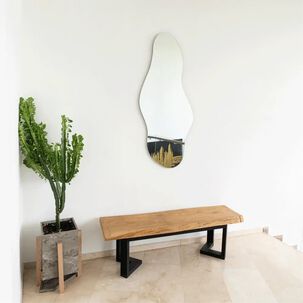 Espejo Con Forma Irregular 150x65x1,9 Cm Fm-021