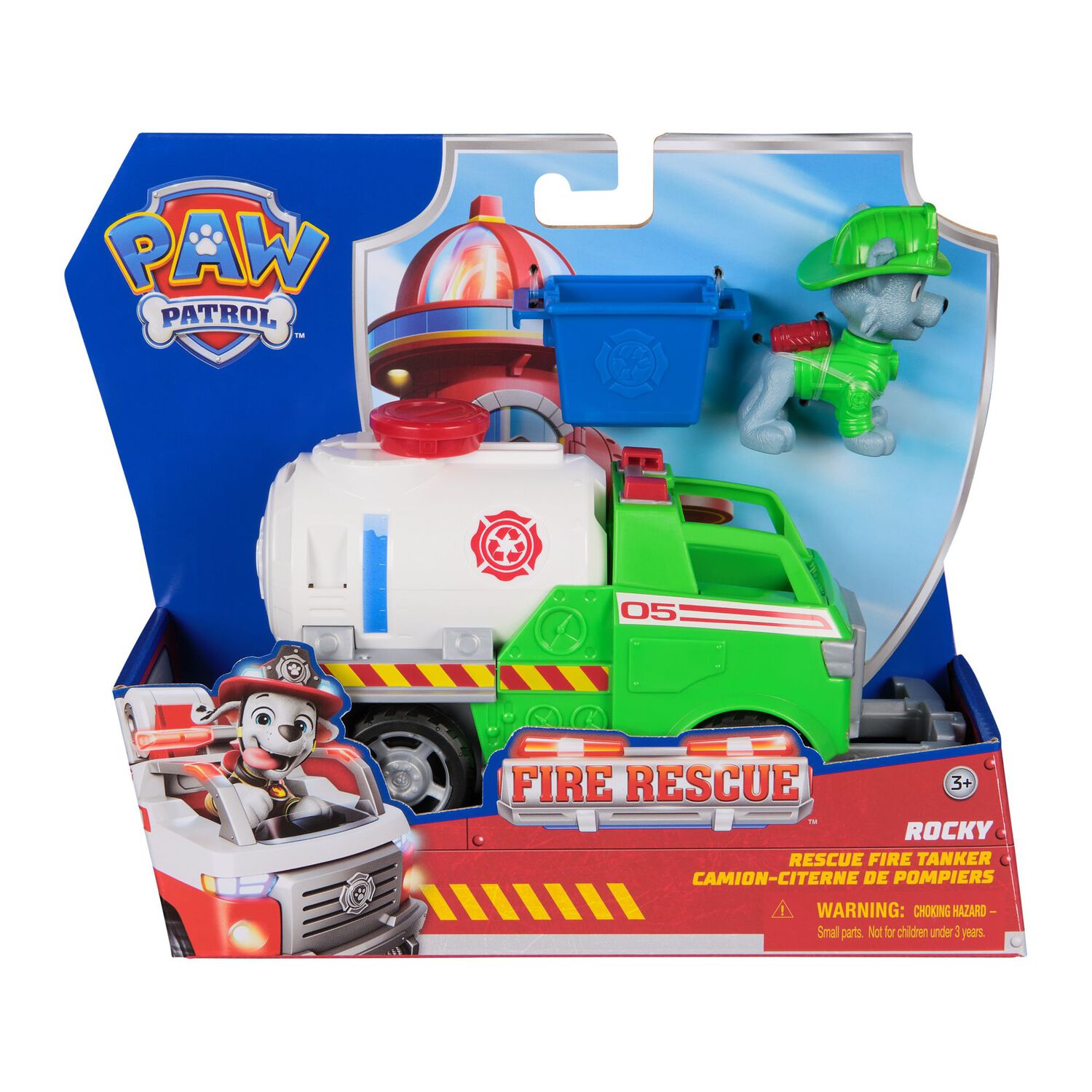 Vehiculo De Rescate Paw Patrol Marshall image number 35.0