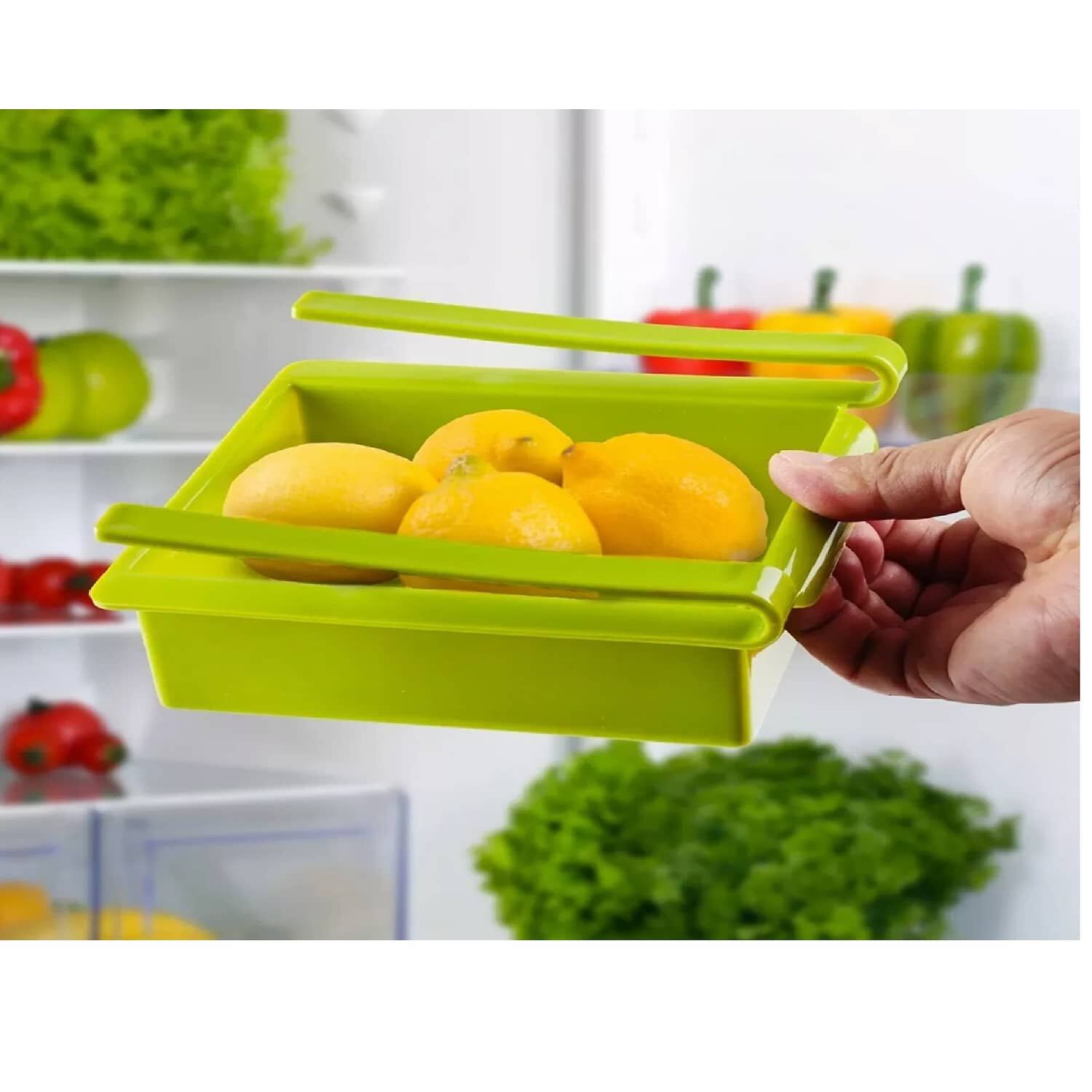 Organizadores De Refrigerador Nevera Estante Cocina Comida image number 2.0