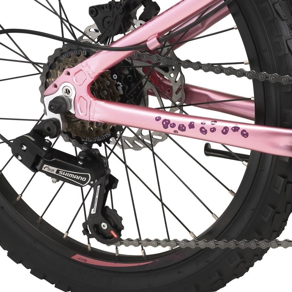 Bicicleta Infantil Oxford Luna Susp 24 / Aro 24 image number 4.0