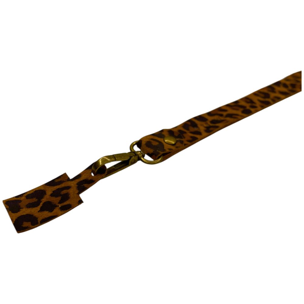 Lanyard De Cuero Animal Print Tratur image number 1.0