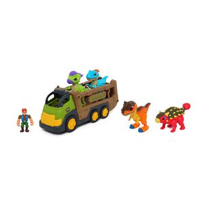 Camión Transportador De Dinosaurios Dino Troop Kids