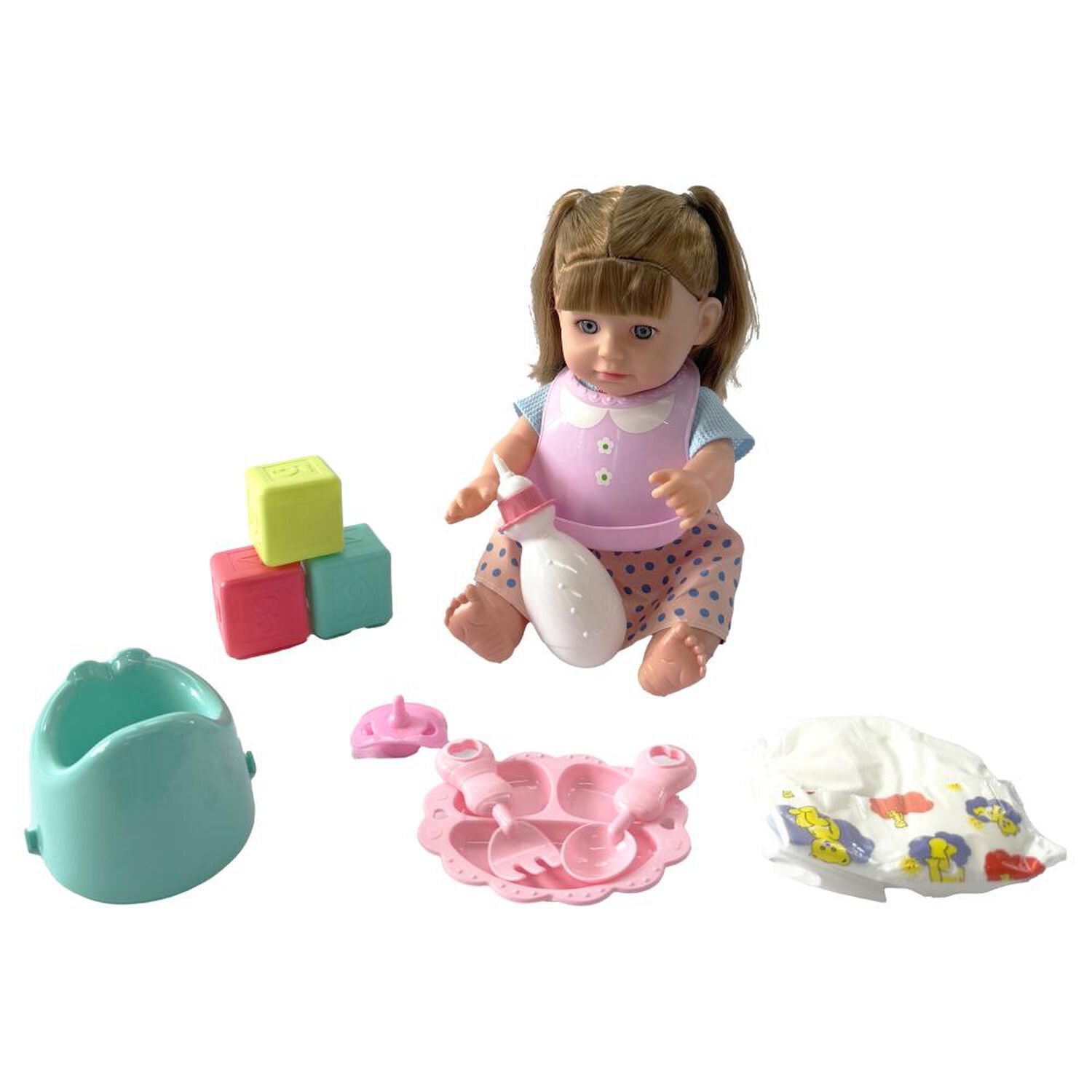Mu&ntilde;eca Toddler Bostecitos Con Acc 12 Sonidos Ass image number 3.0