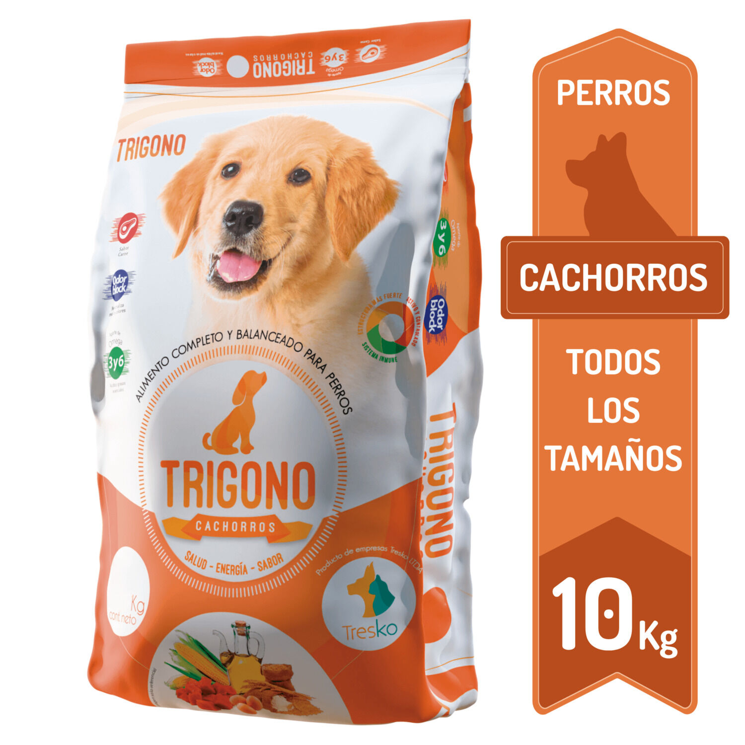 Alimento Para Perro Cachorro Trigono 10kg image number 0.0
