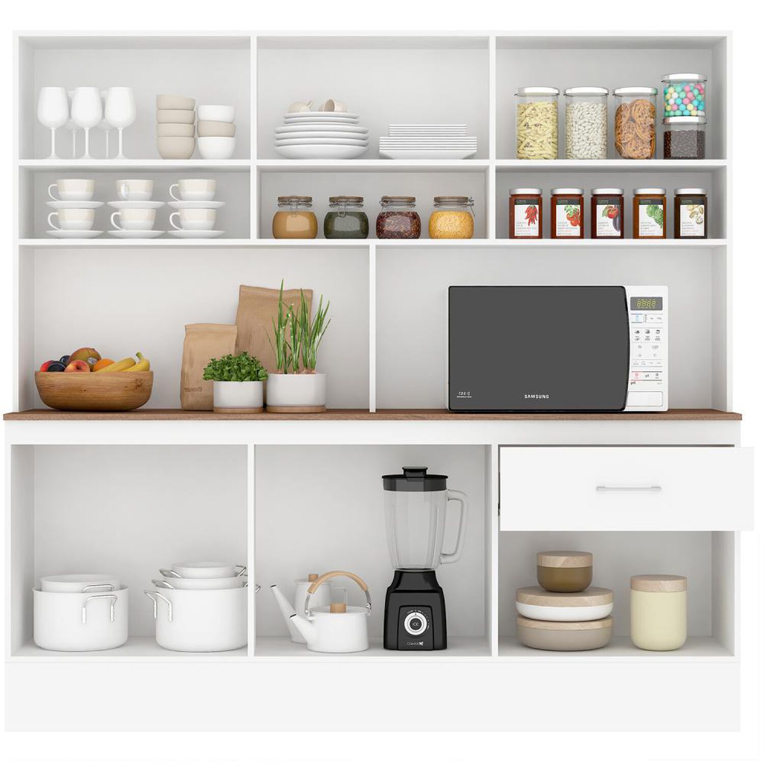Mueble De Cocina Vekkahome Bucks / 12 Puertas / 1 Caj&oacute;n image number 2.0