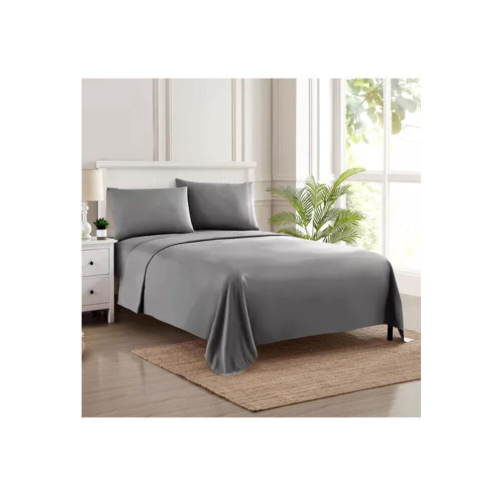 Juego De Sábana 200 Hilos 2 Plazas 4 Piezas Variedad Colores image number 3.0