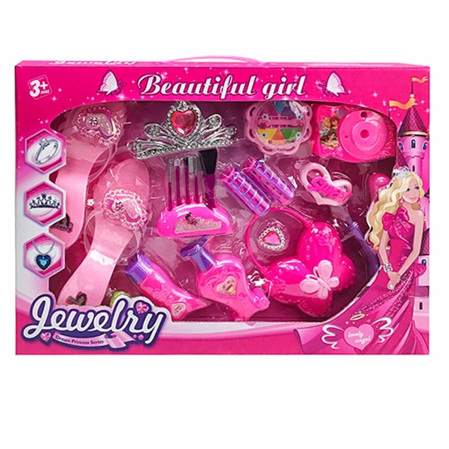 Juguete Set De Belleza Infantil Con Acceosrios De Princesa image number 0.0
