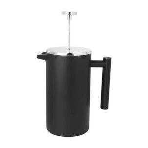 Cafetera Prensa Francesa Simple Cook Bolonia Negra