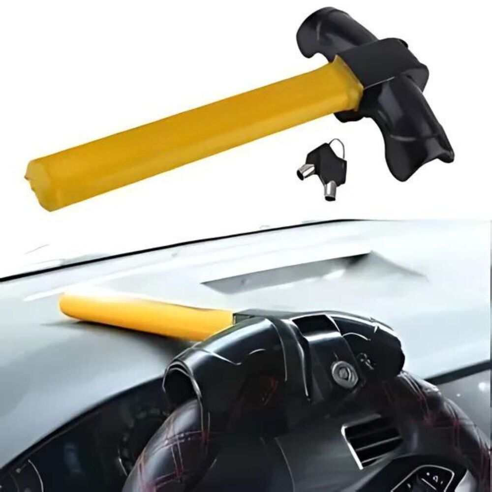Traba Volante Tipo Candado Antirrobo Acero + Llave Seguridad image number 2.0