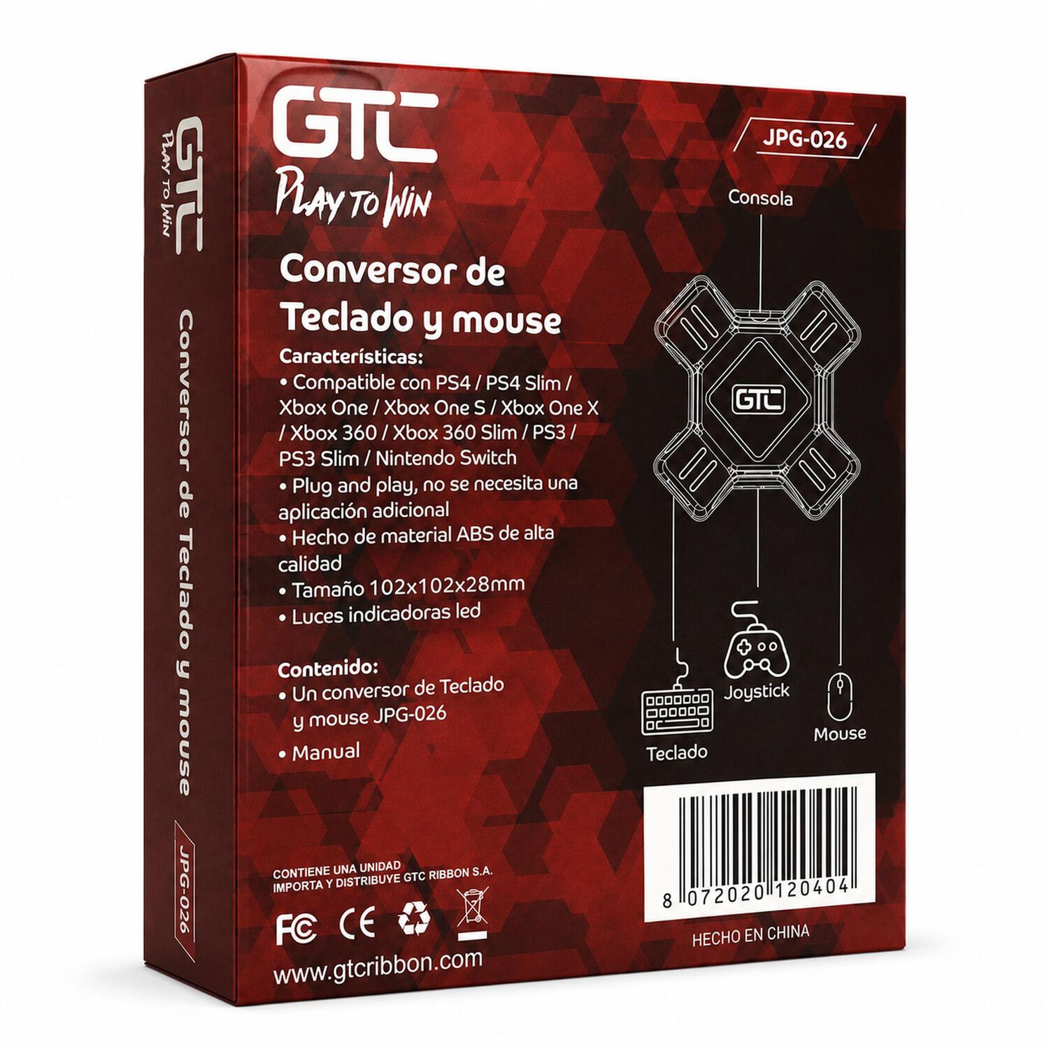 Hub Adaptador De Consolas Para Teclado-mouse Multiplataforma image number 7.0